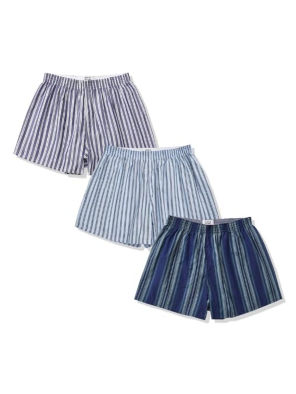 Women's 100% Cotton Striped Pajama Shorts Y2K Loungewear Summer Sleep Bottoms